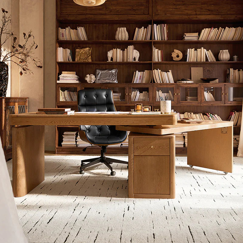 360-Degree Rotating Desk Electric Adjustable Standing Desk with Flip-Top Lid